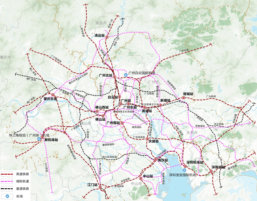 广清城轨北延线路图图片